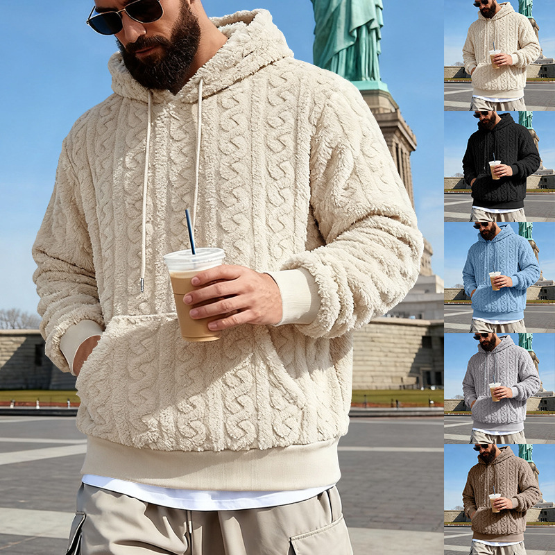 Мужская флисовая толстовка с к – обзор и цена Sherpa Hoodie Fleece