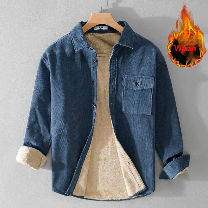 Мужская вельветовая куртка-руб – обзор и цена Flannel Shirt Lined