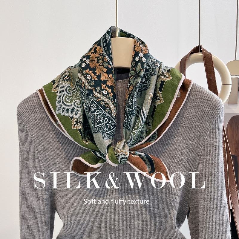 Квадратный платок Central Comp – обзор и цена Shawl Wrap Winter