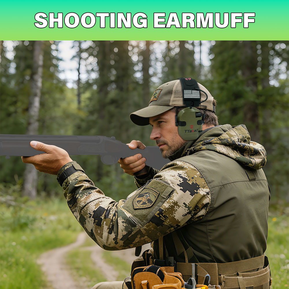 Новые тактические электронные  – обзор и цена Earmuffs Foldable
