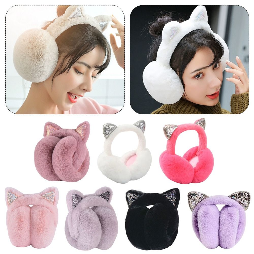 Милый дизайн кролика, шапка-уш – обзор и цена Earmuffs Foldable