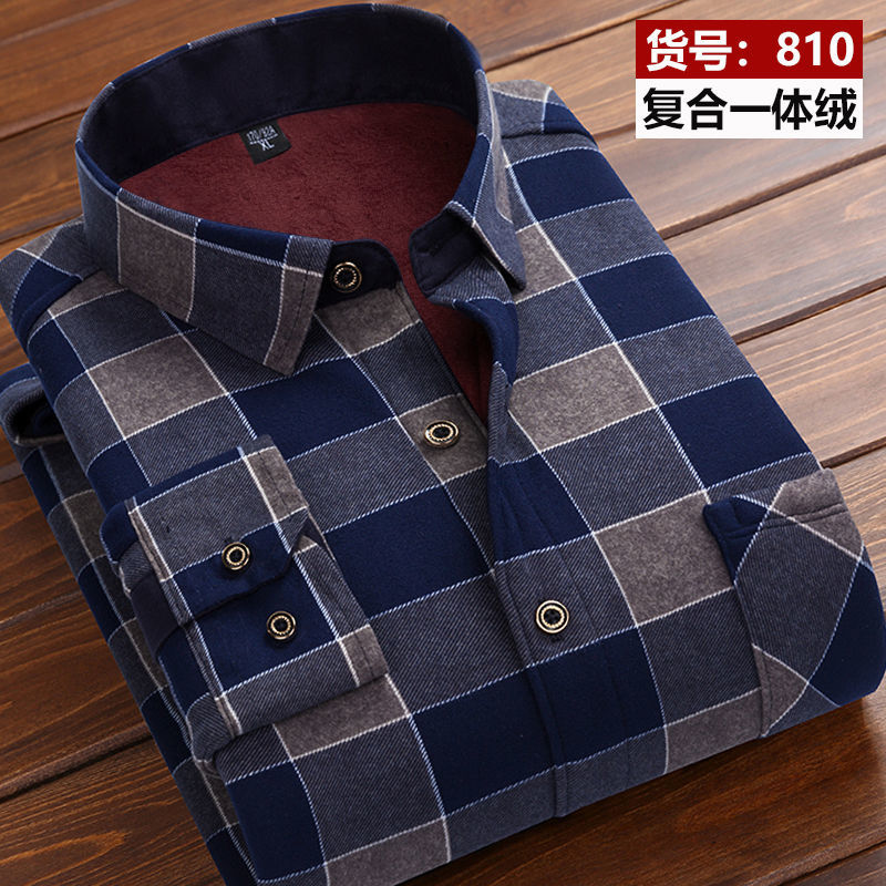 Мужская модная рубашка с длинн – обзор и цена Flannel Shirt Lined