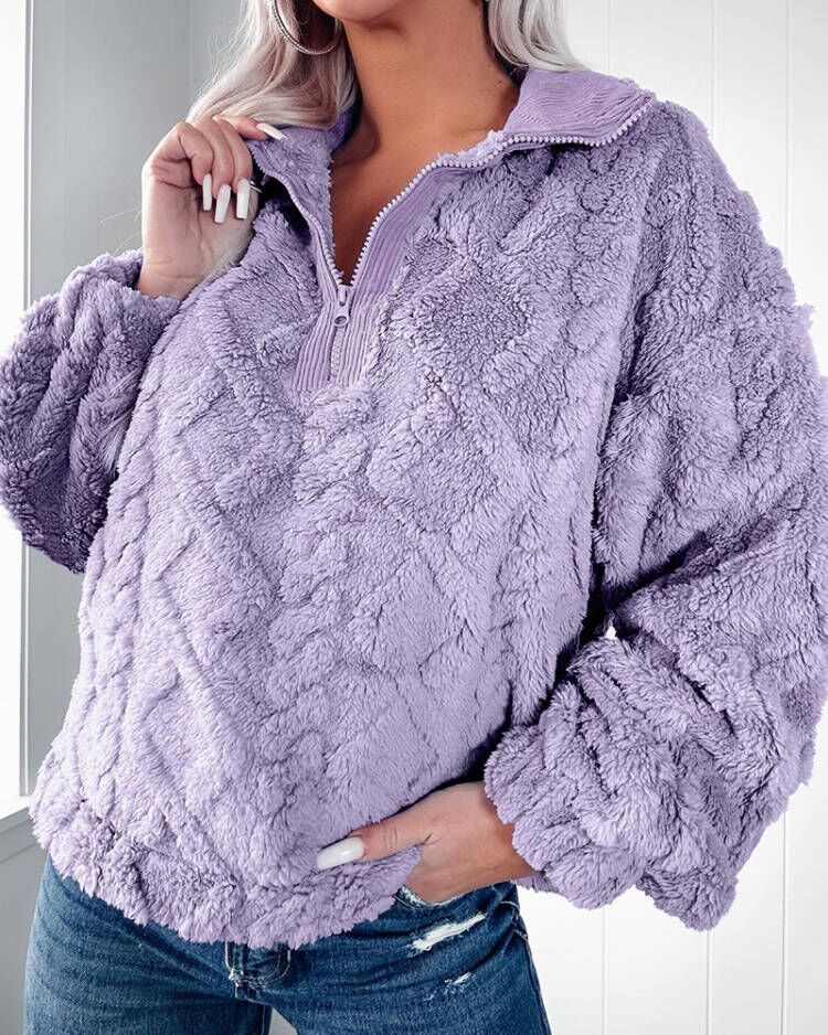 Женский пуловер из шерпа-флиса – обзор и цена Sherpa Hoodie Fleece