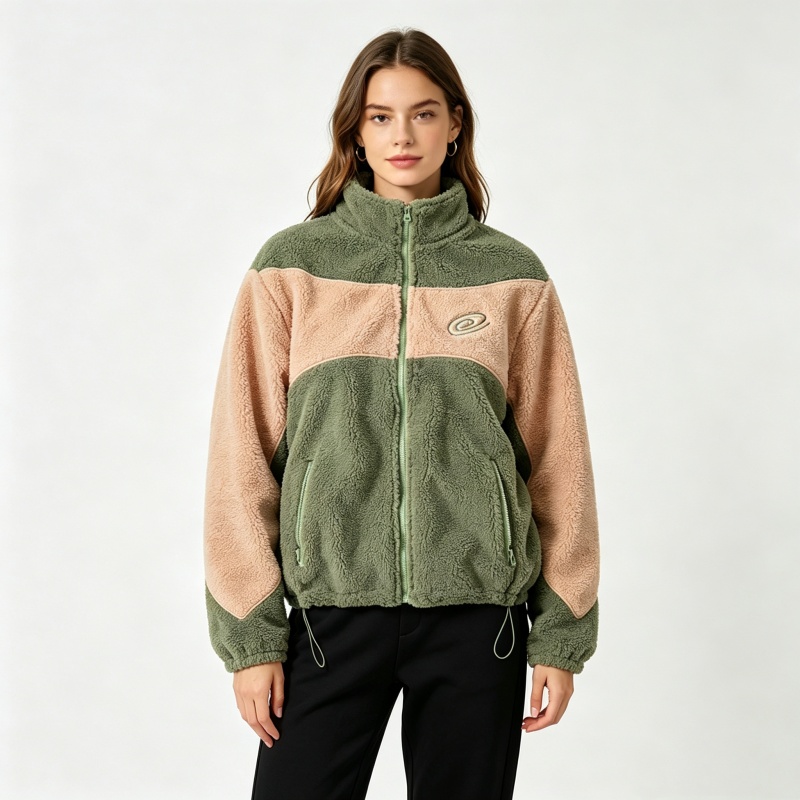 Зимняя женская куртка из шерпа – обзор и цена Sherpa Hoodie Fleece