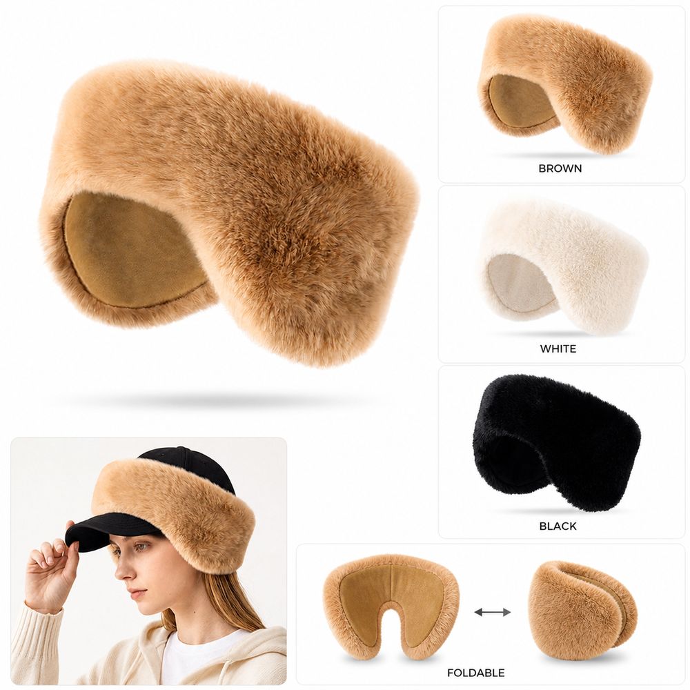 Новые складные наушники из иск – обзор и цена Earmuffs Foldable